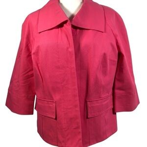 east 5th Hot Pink Coat/Blazer/Jacket, Size Large